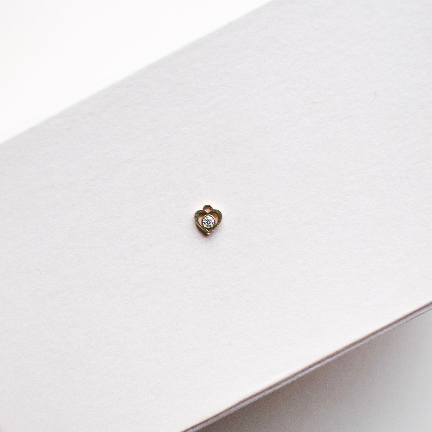 Gold Filled charms - Diamanté
