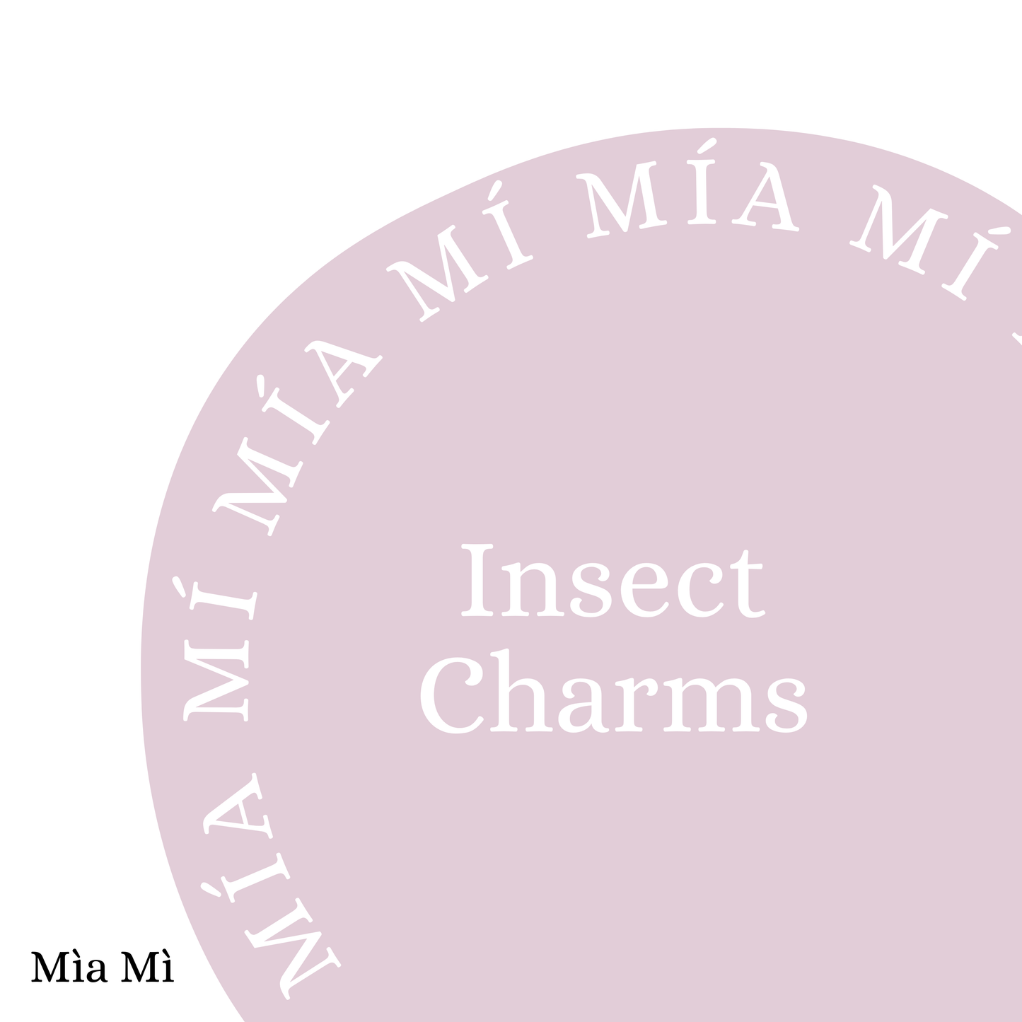 Insect Charms - Rose Gold