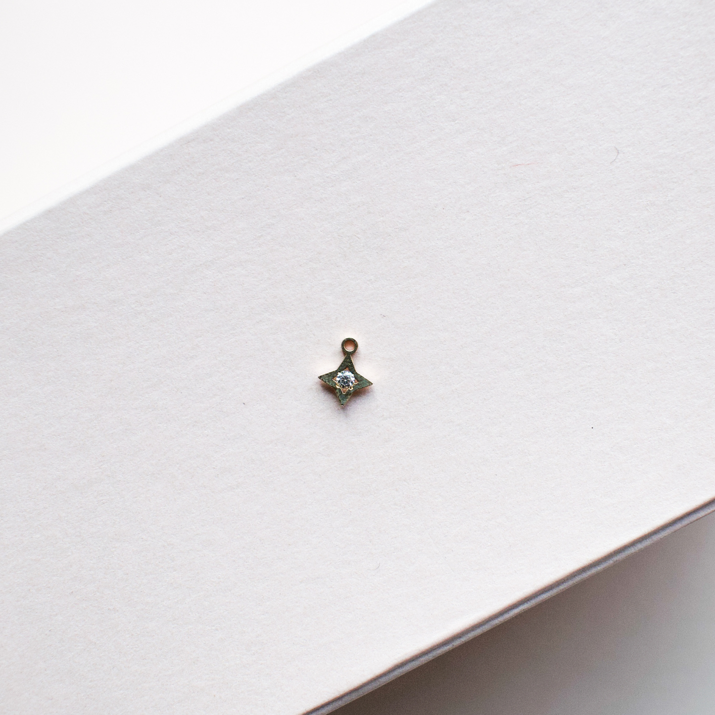 Gold Filled charms - Diamanté