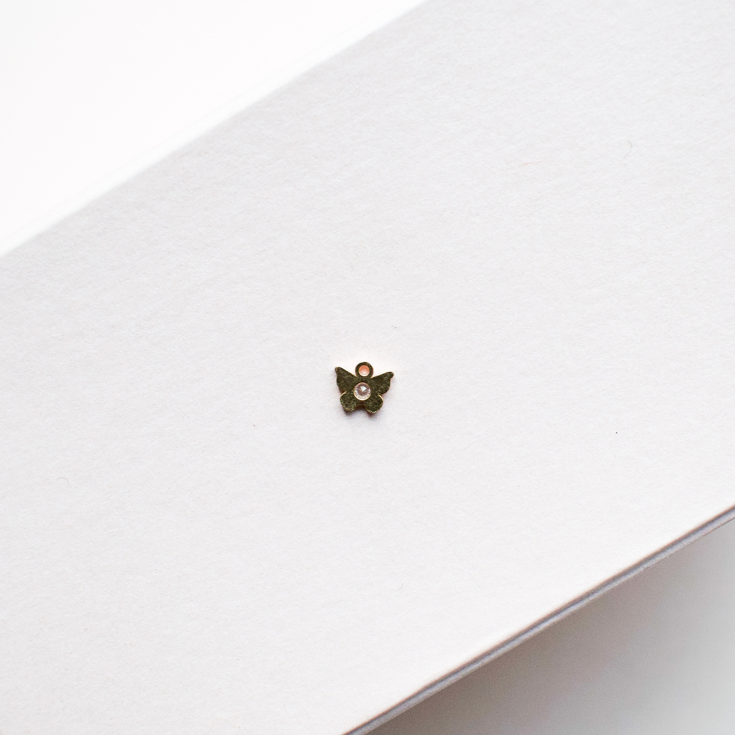 Gold Filled charms - Diamanté
