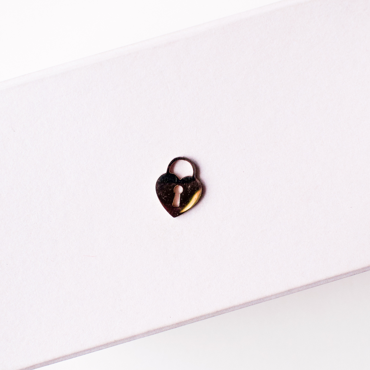 Heart charms - Rose Gold