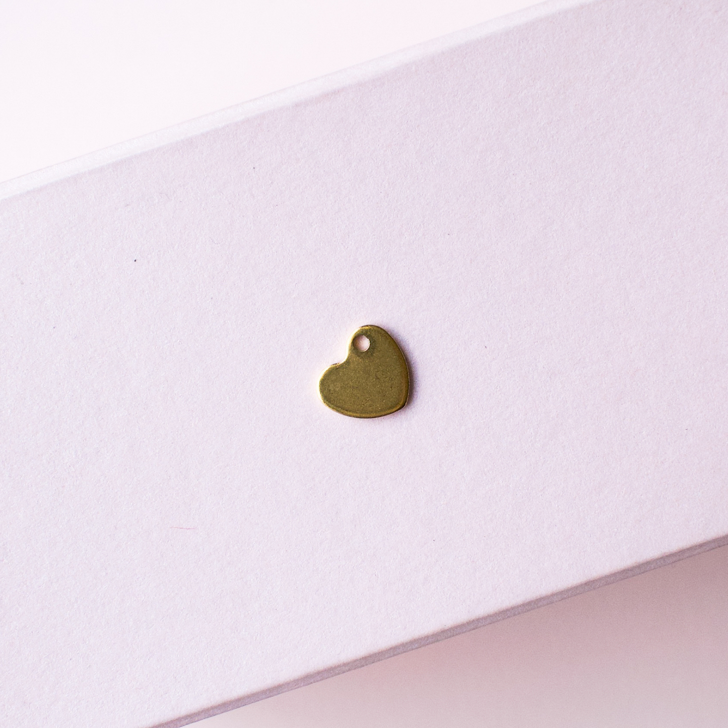 Heart charms - Gold