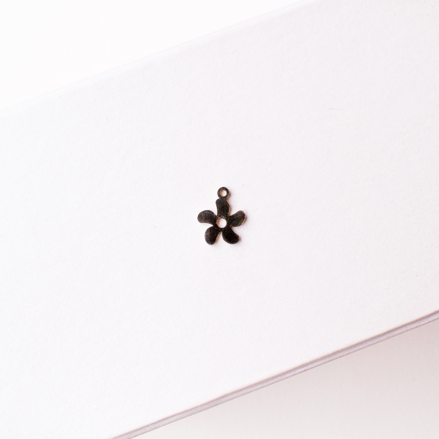 Flower Charms - Rose Gold
