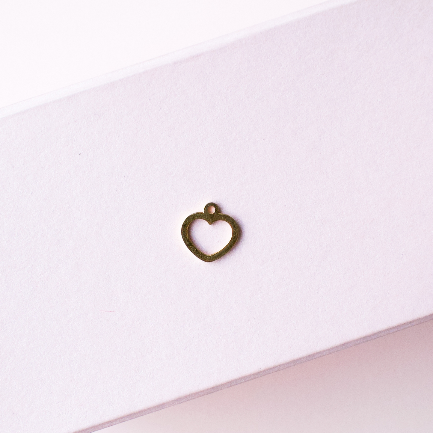 Heart charms - Gold