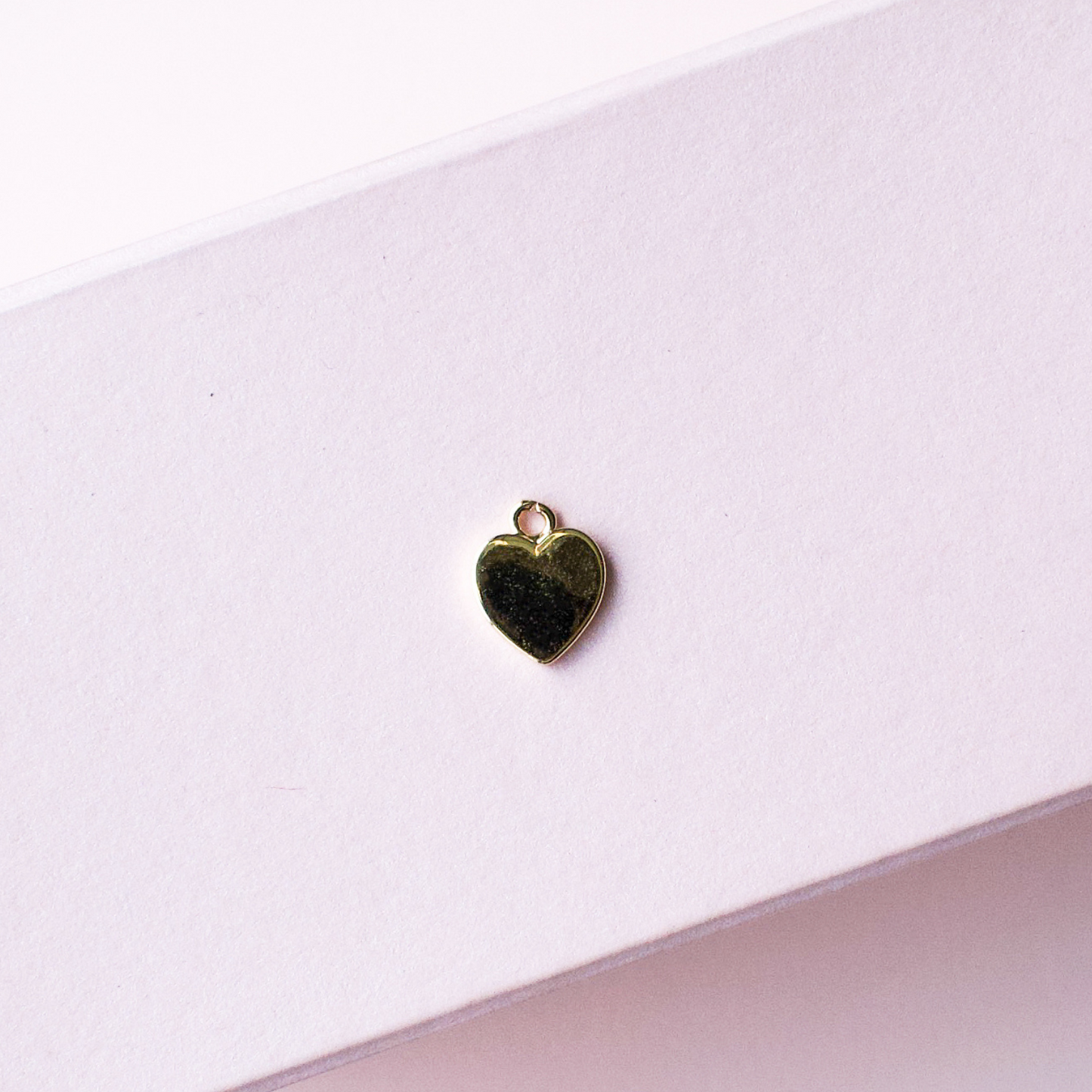 Heart charms - Gold