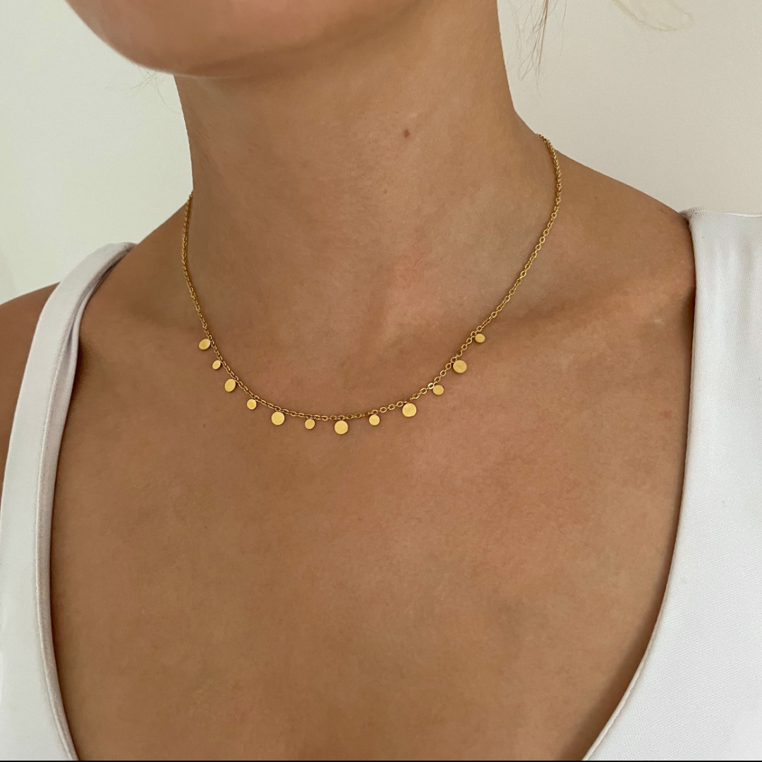 Multi-disk necklace