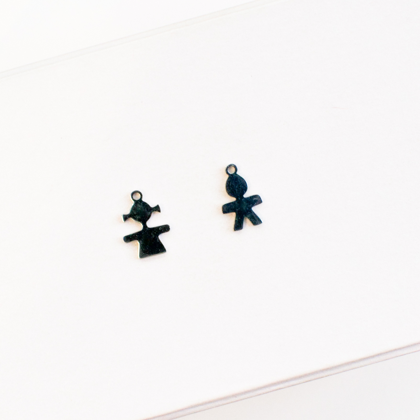 Gender charms - Silver