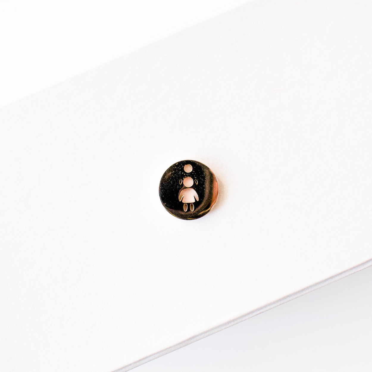 Gender charms - Rose Gold