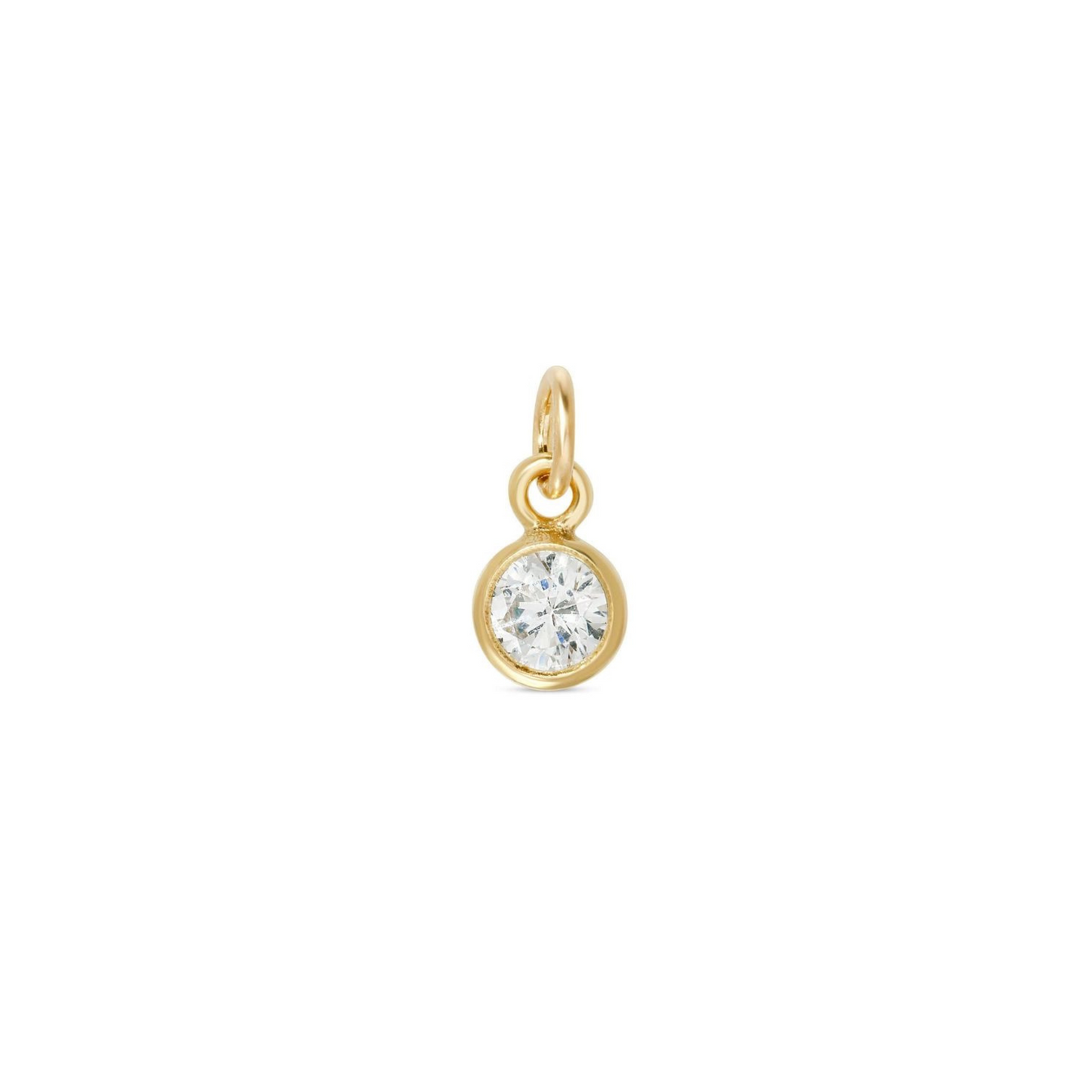 Gold Filled charms - Diamanté