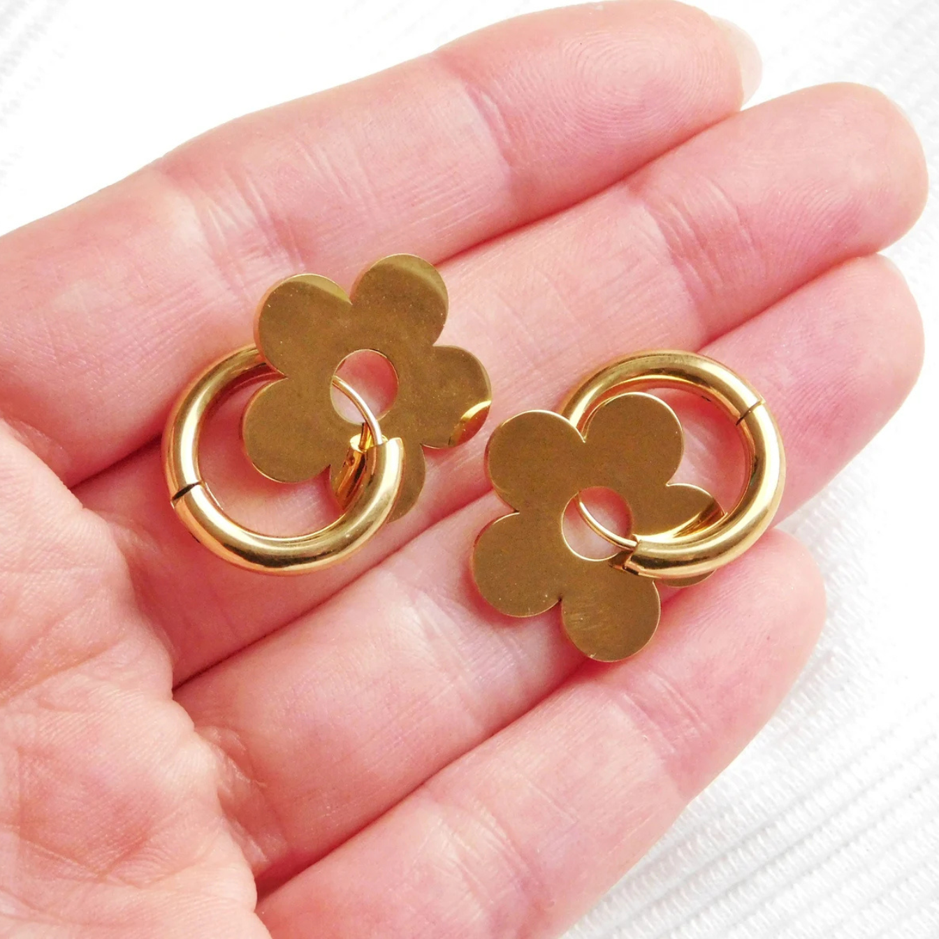 Daisy Hoops