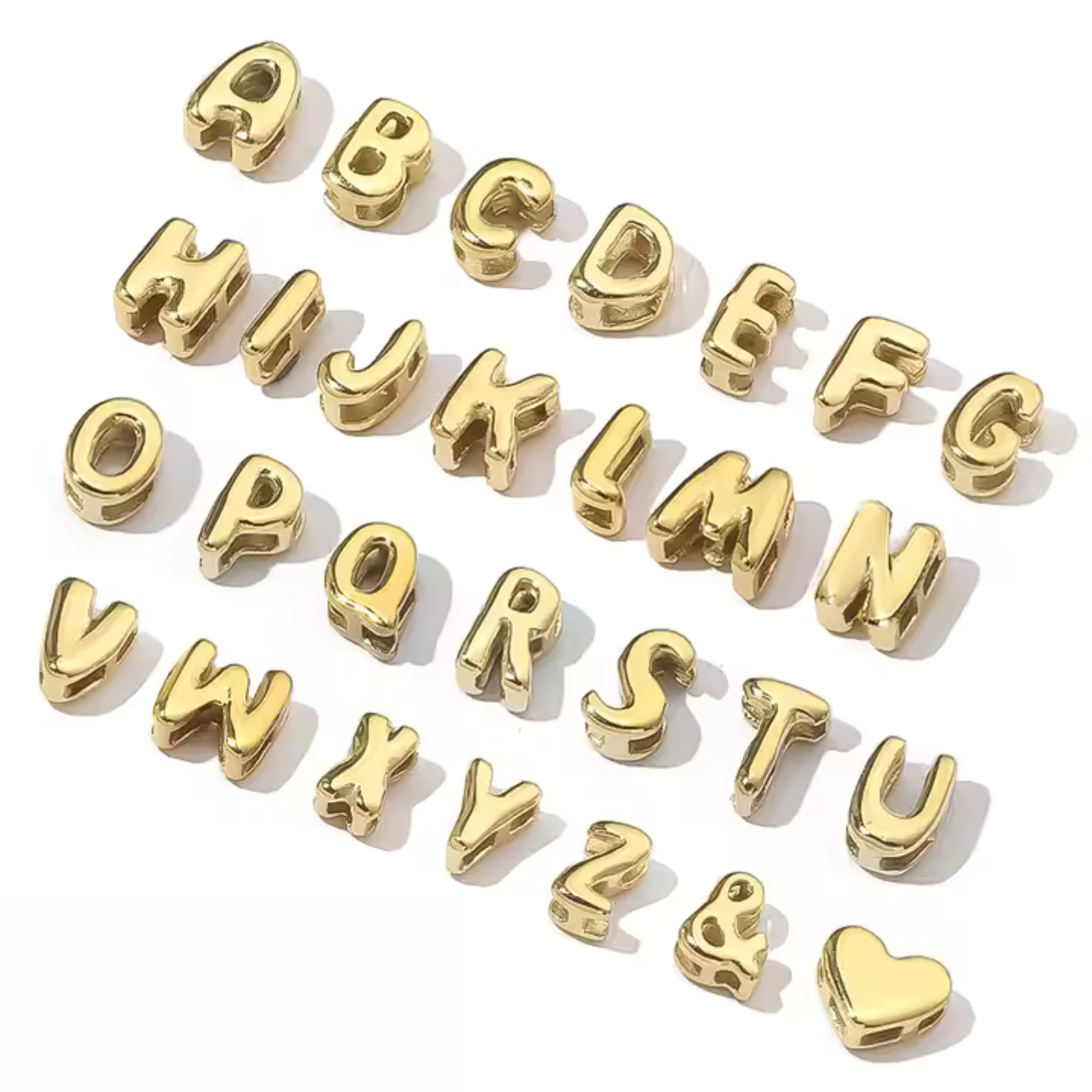 Bubble Letter Necklace