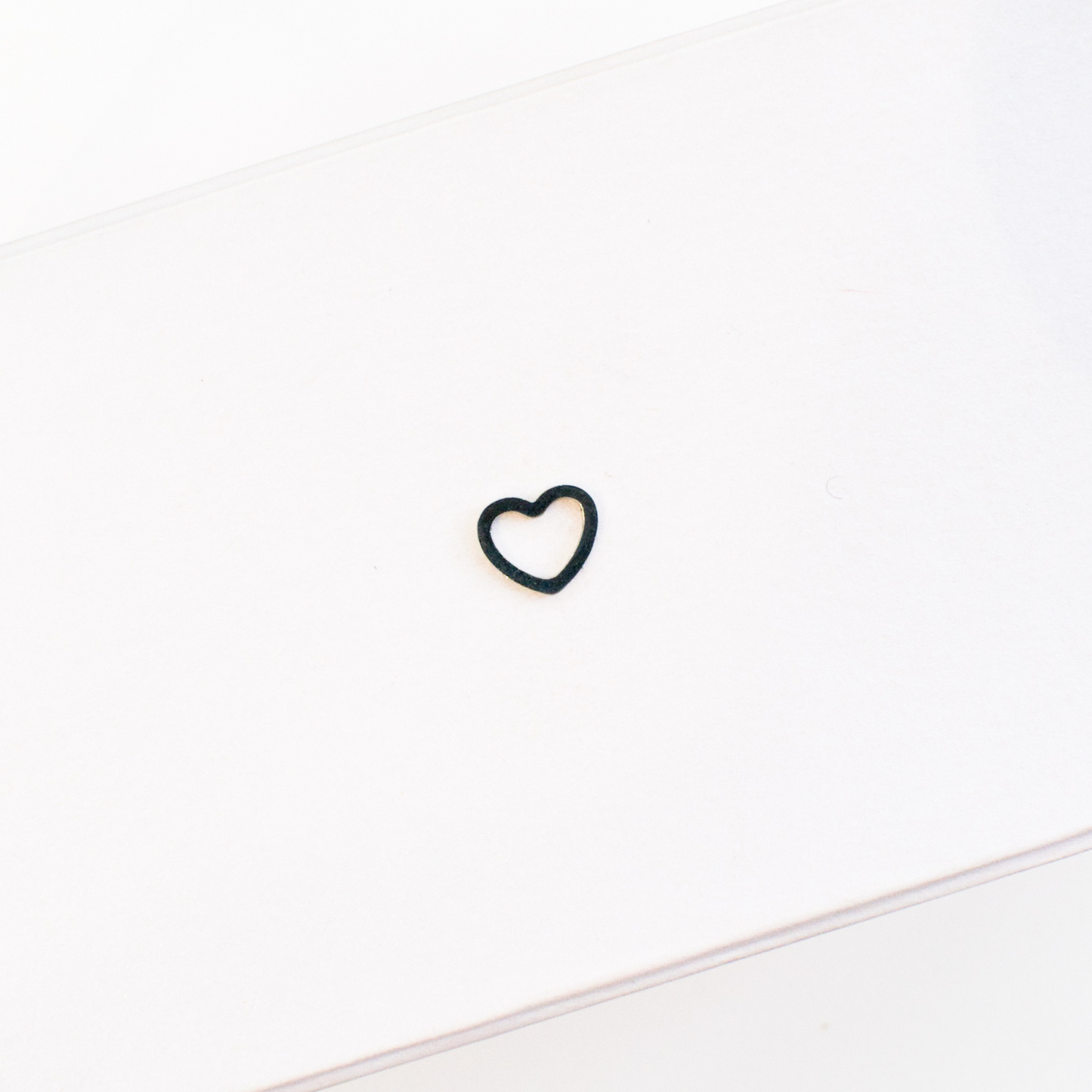 Heart charms - Silver