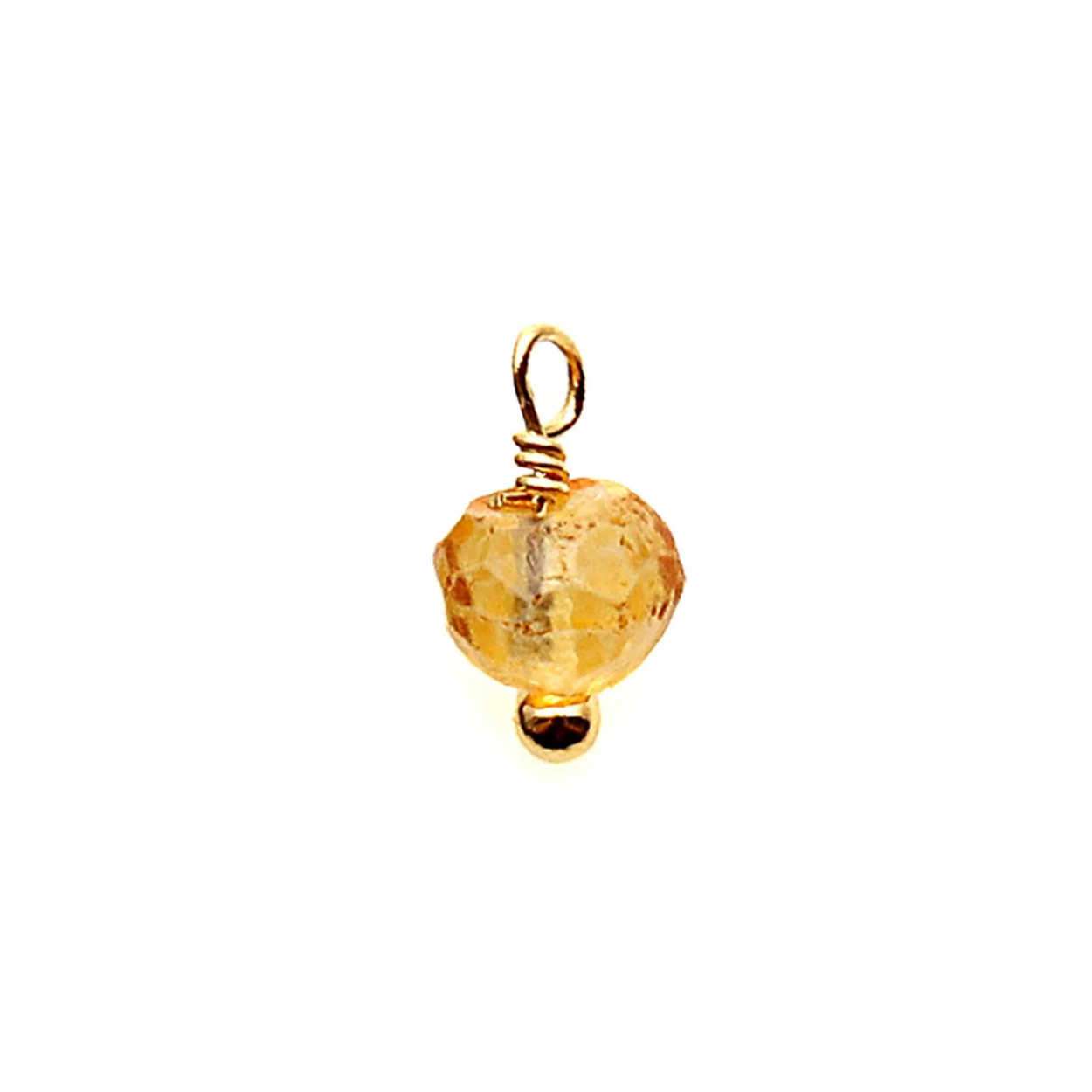 Spinels Gemstone charms - Rose Gold