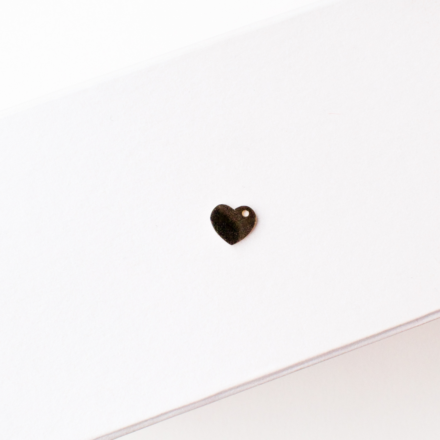 Heart charms - Rose Gold