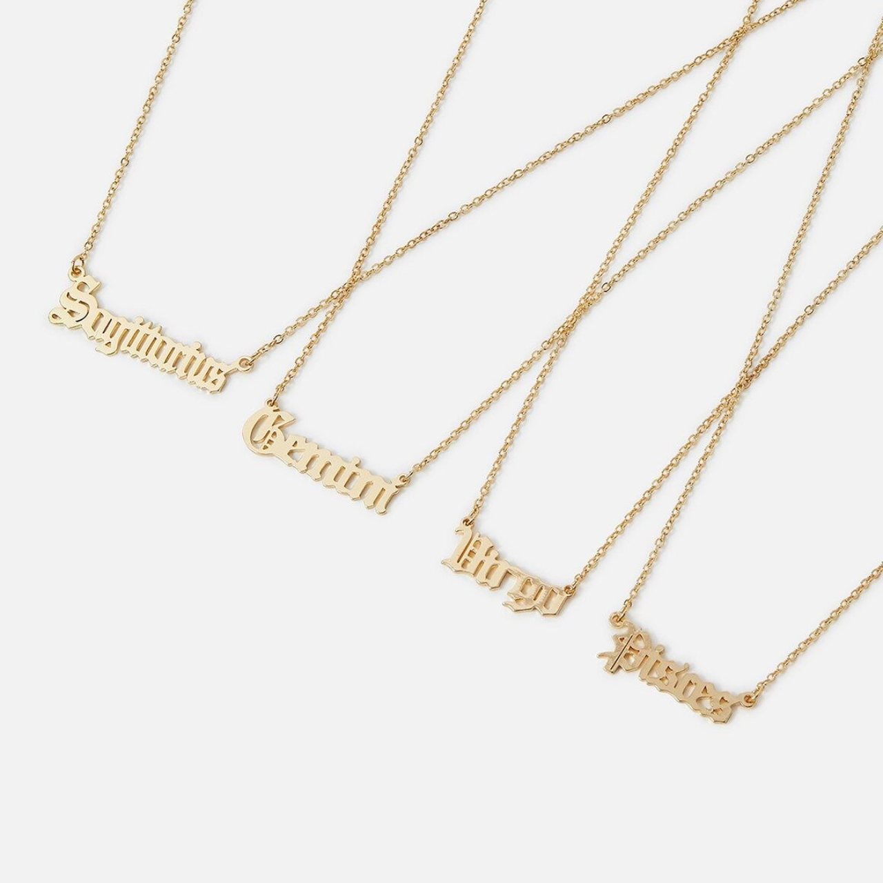 Star sign necklace