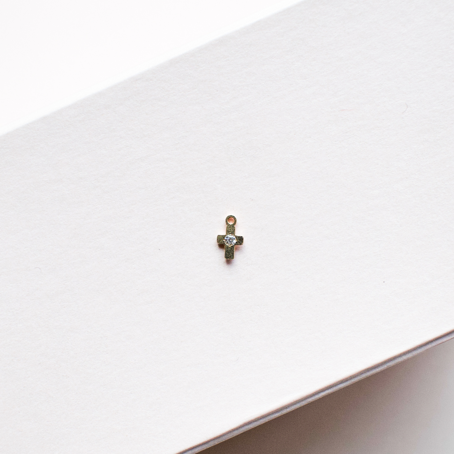 Gold Filled charms - Diamanté