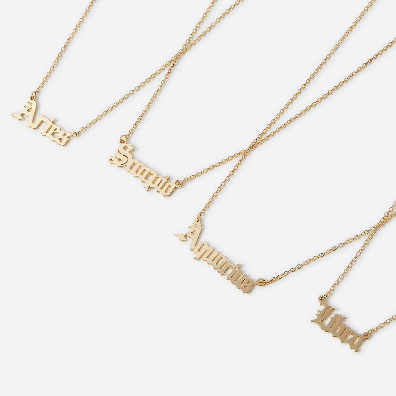 Star sign necklace