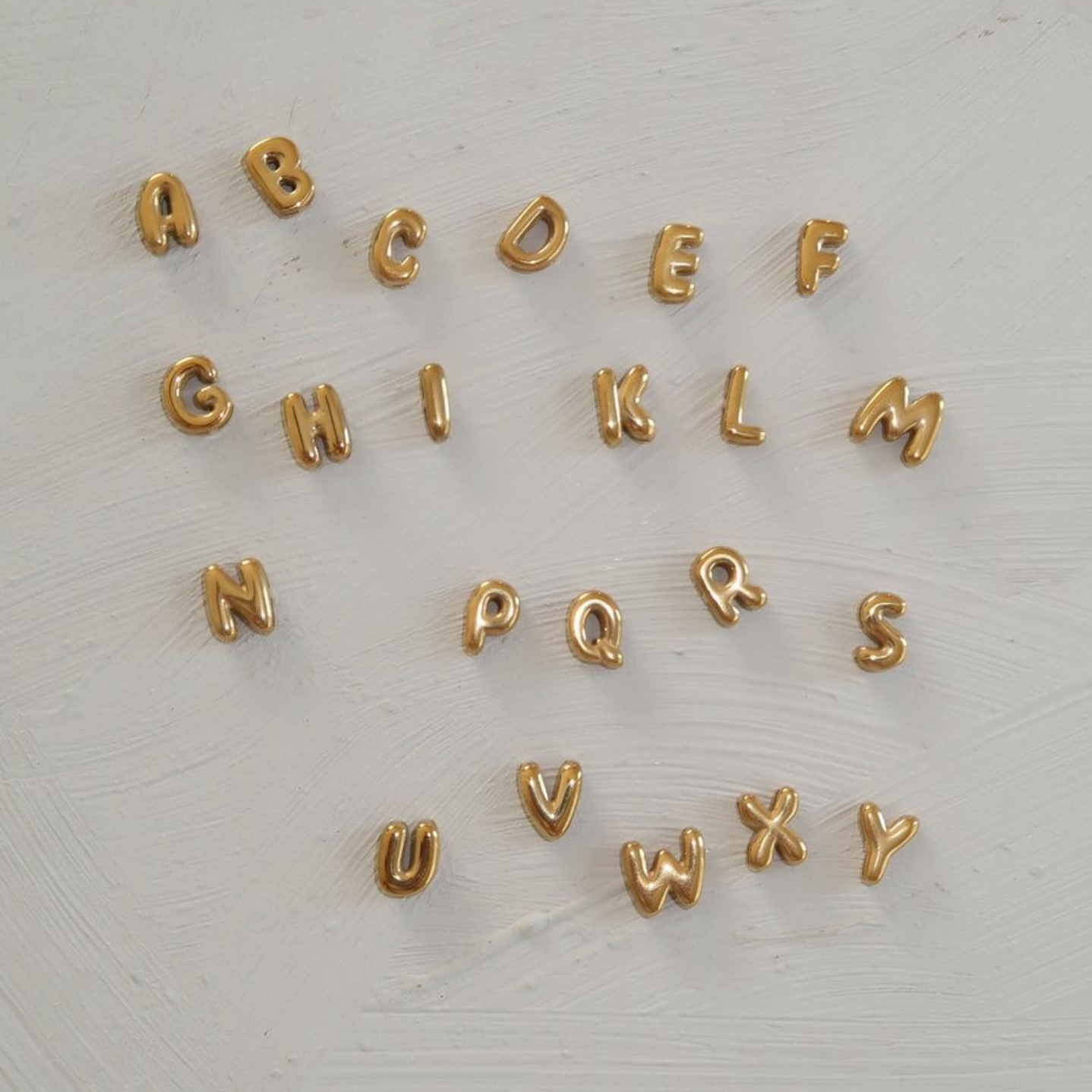 Bubble Letter Necklace