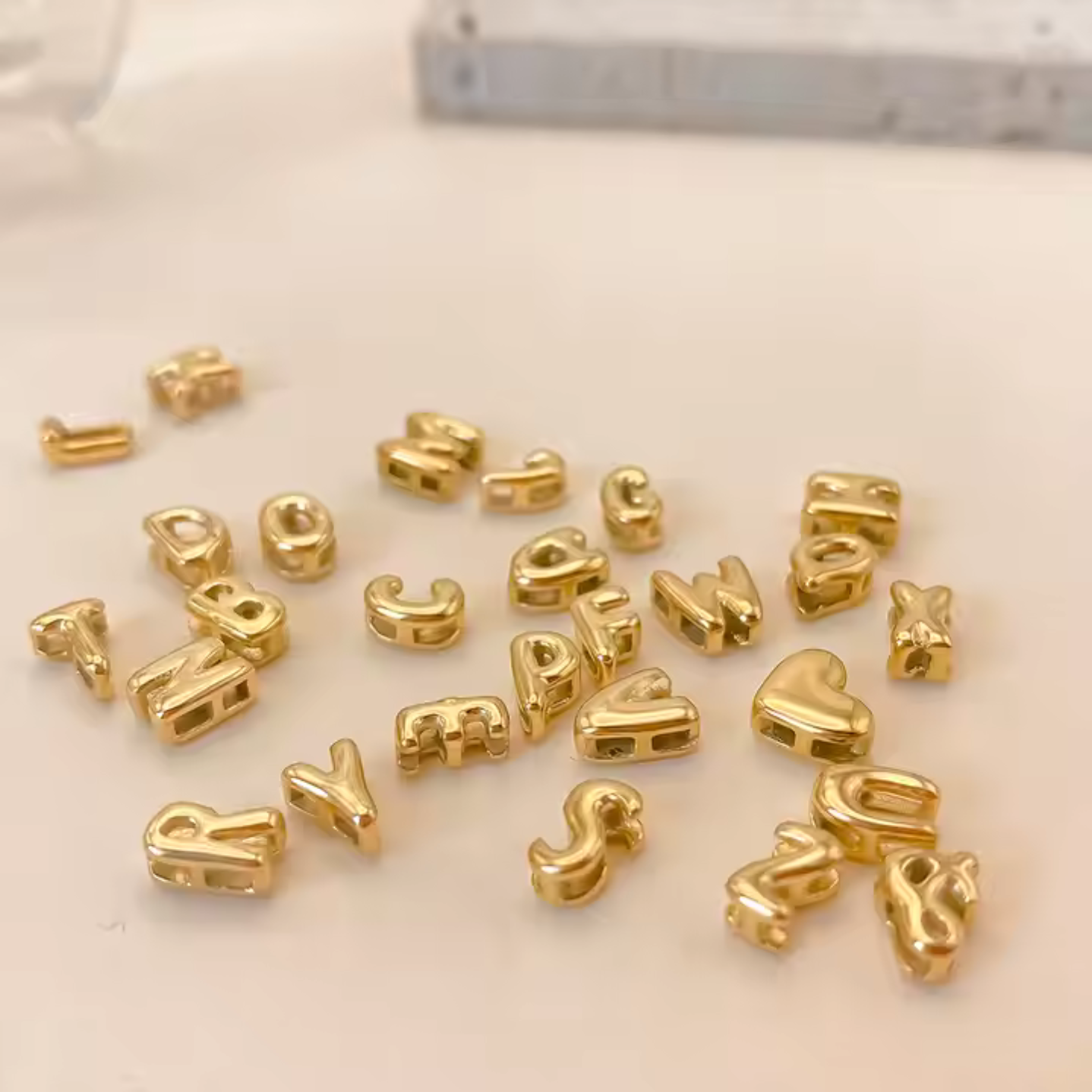 Bubble Letter Necklace