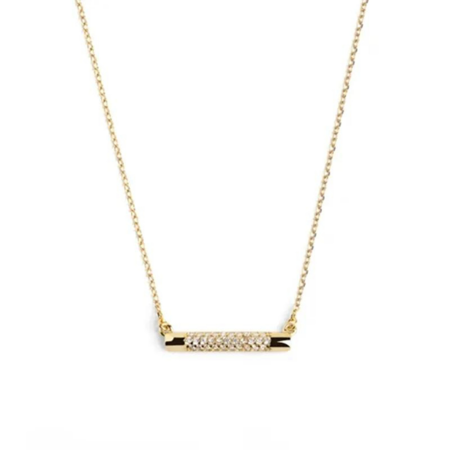 Gold-bar necklace