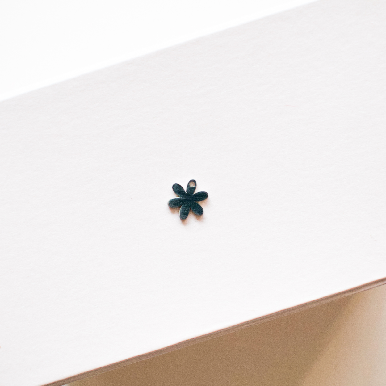 Flower charms - Silver