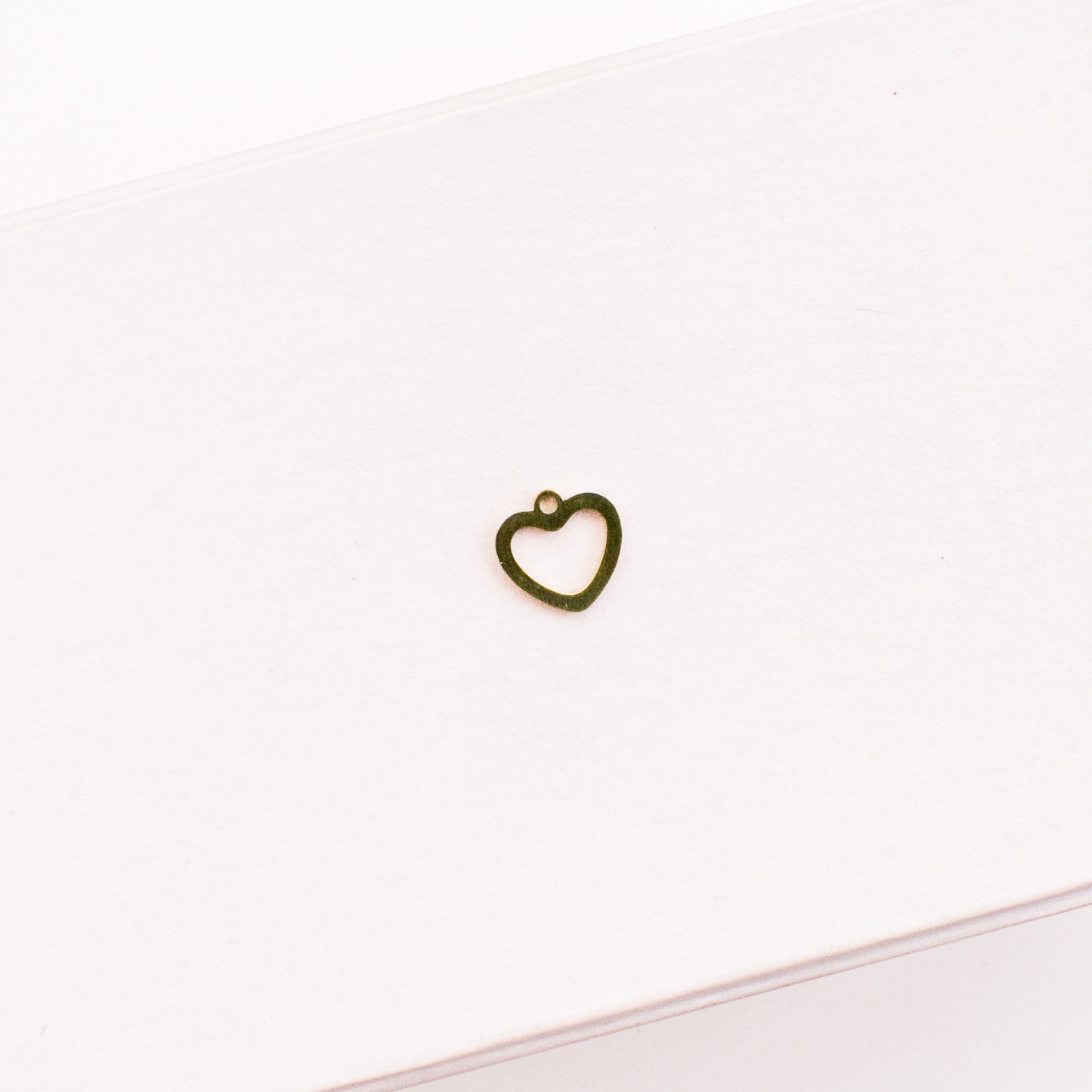 Heart charms - Gold
