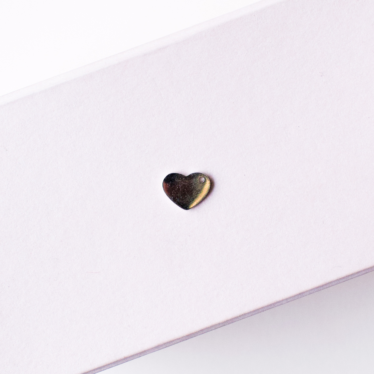 Heart charms - Silver