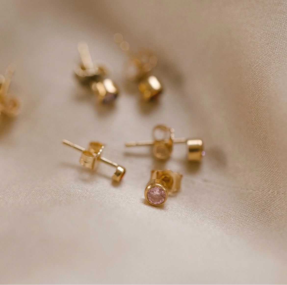 Birthstone Stud