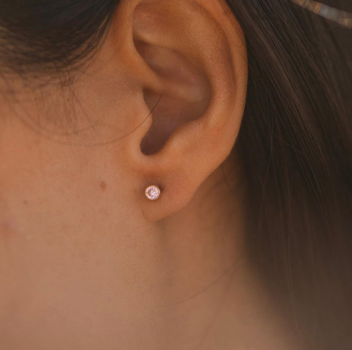 Birthstone Stud