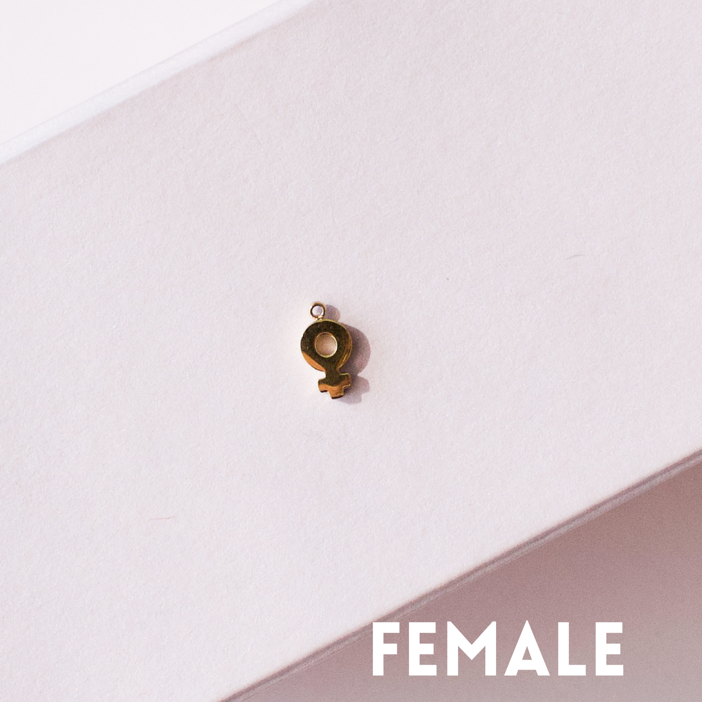 Gender charms - Gold
