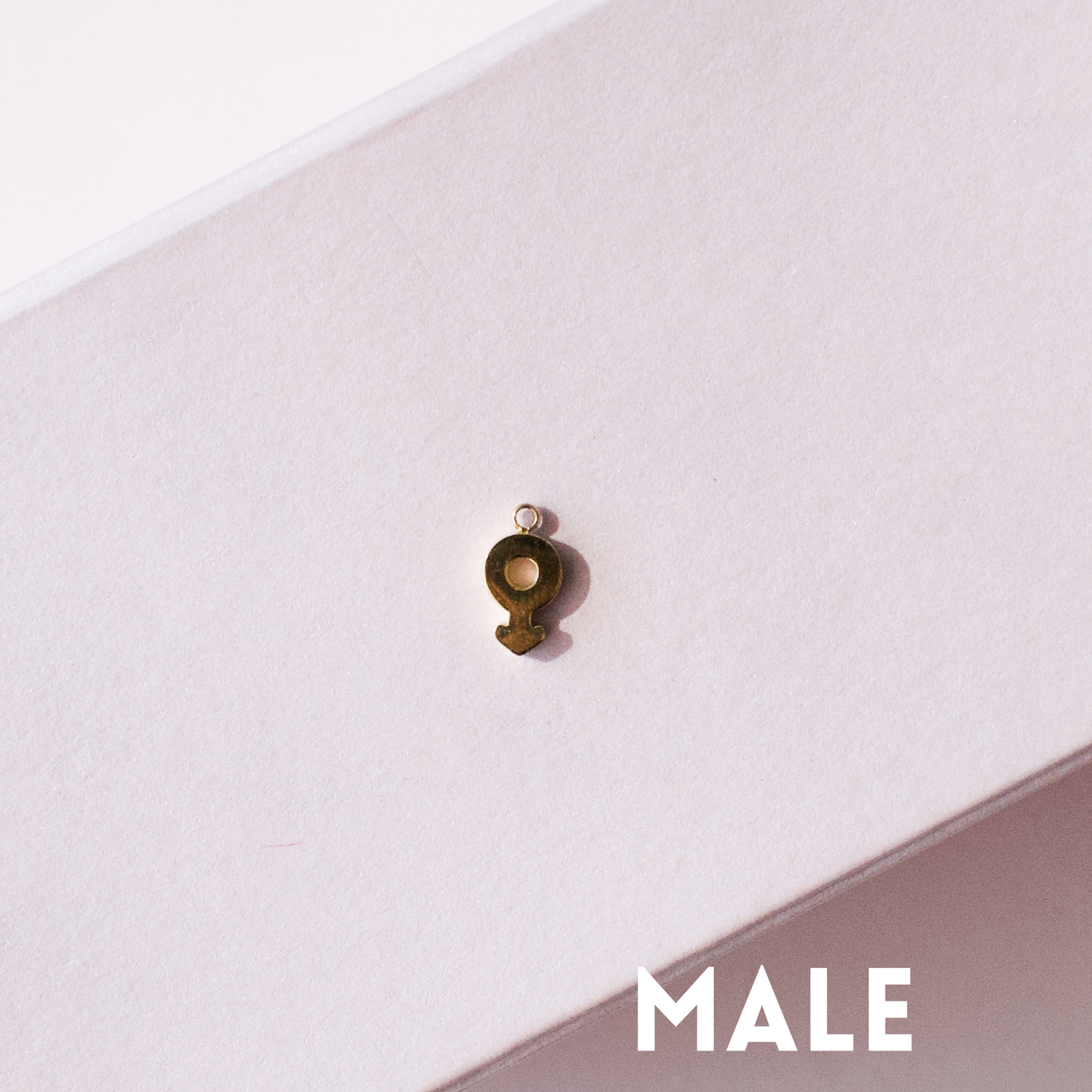 Gender charms - Gold
