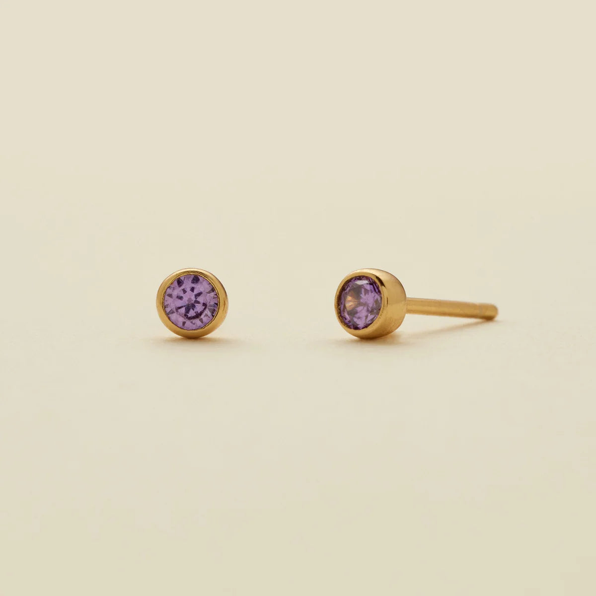 Birthstone Stud