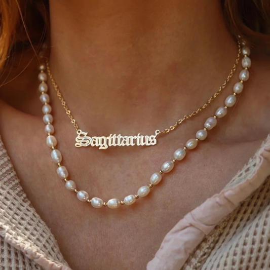 Star sign necklace