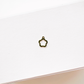 Flower charms - Gold