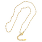 Acrylic coloured knots necklace
