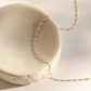 Acrylic coloured knots necklace