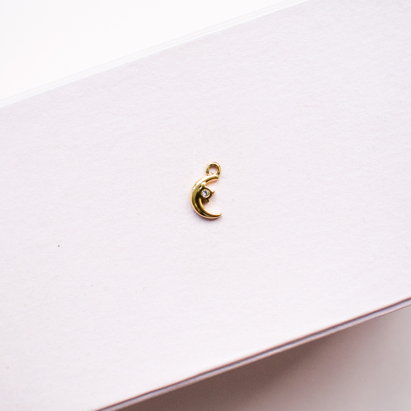 Diamanté charms - Gold