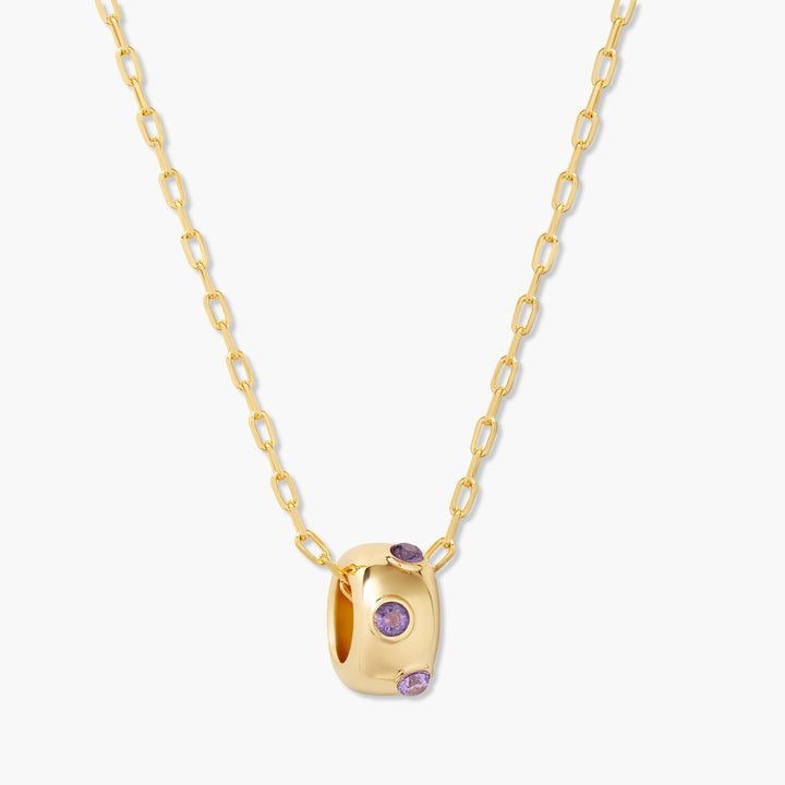 Birthstone Rings Necklace