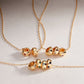 Birthstone Rings Necklace