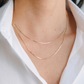 Snake chain necklace